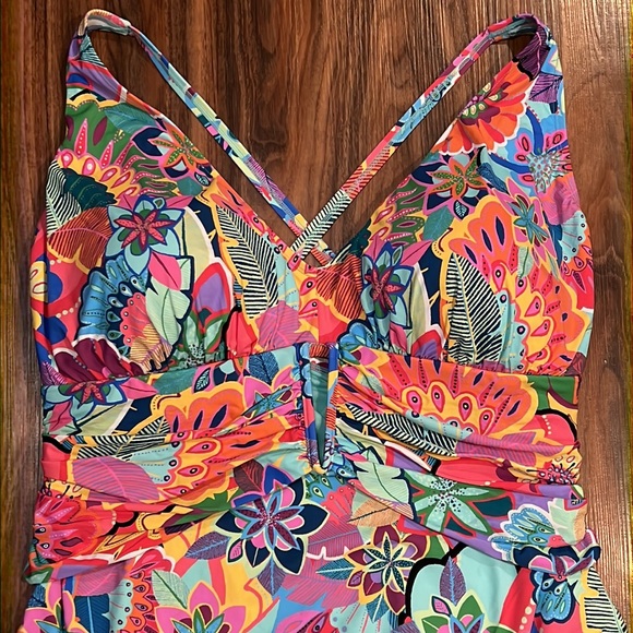 NWOT Bleu Rod Beattie Make It Pop One Piece - Picture 6 of 15